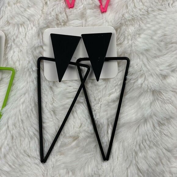 Pack Of 4 Costume Statement Earrings - Picture 2 of 5